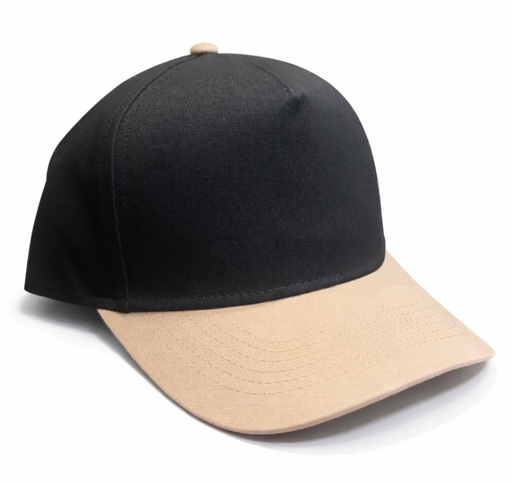 5-Panel Canvas Trucker Hat Blanks