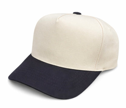 5-Panel Canvas Trucker Hat Blanks