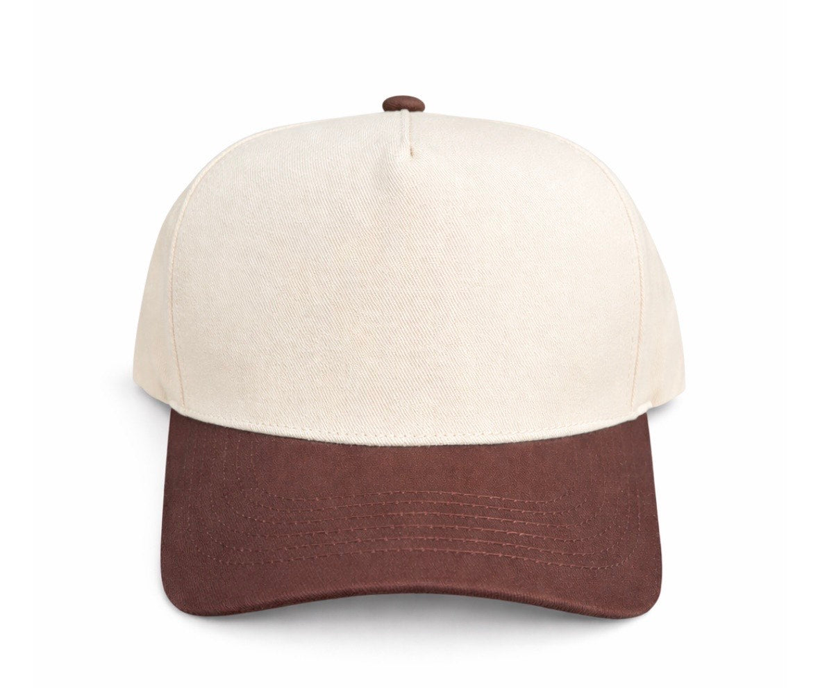 5-Panel Canvas Trucker Hat Blanks