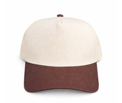 5-Panel Canvas Trucker Hat Blanks