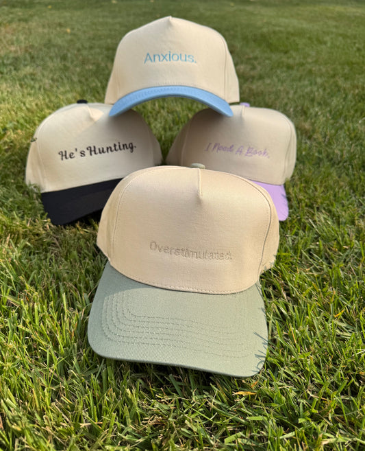 Embroidered 5-Panel Trucker Hats