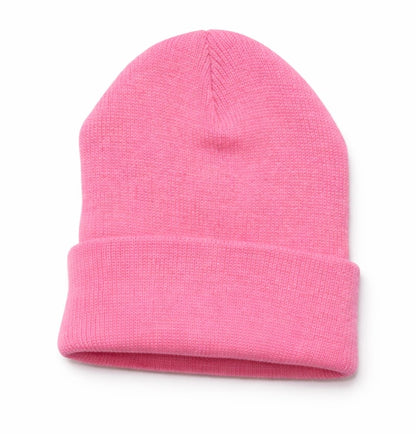 Newborn to Toddler 100% Acrylic Cuffed Beanies