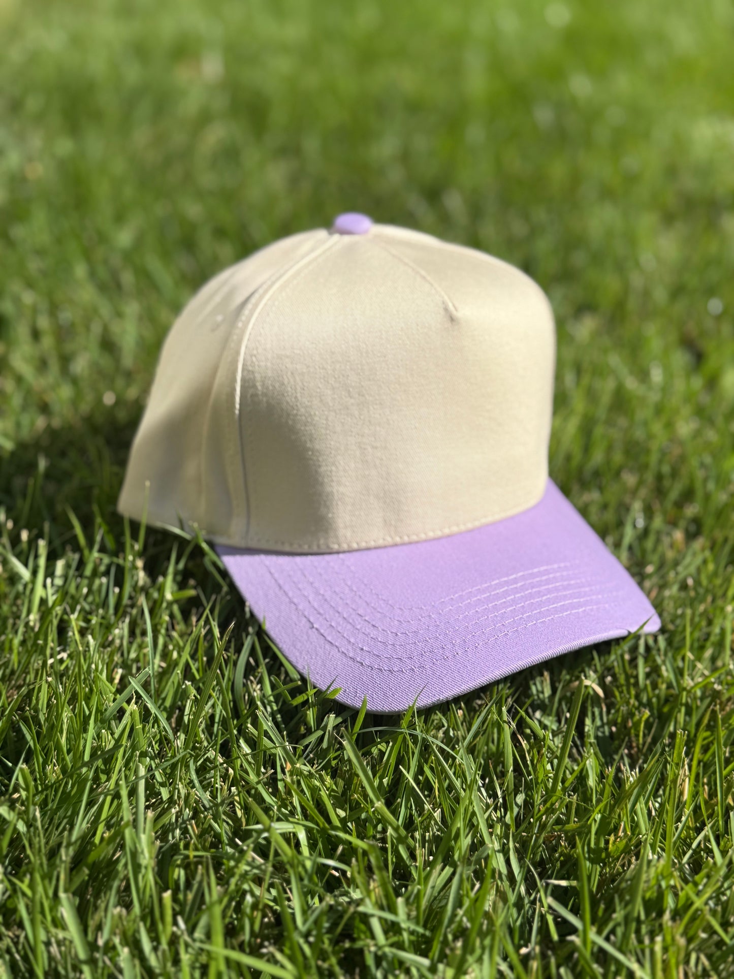 5-Panel Canvas Trucker Hat Blanks