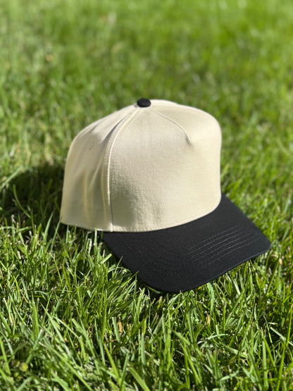 5-Panel Canvas Trucker Hat Blanks