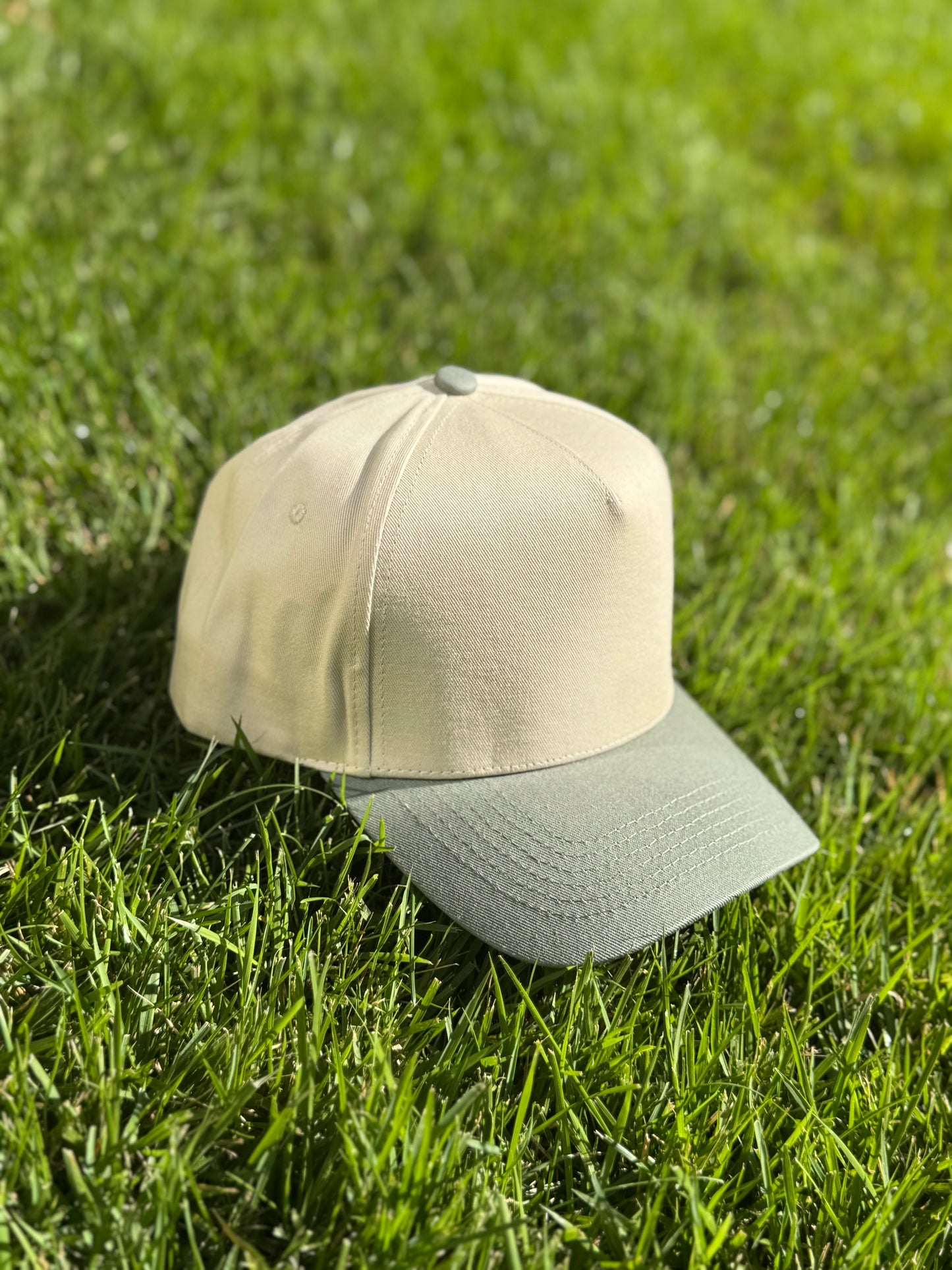 5-Panel Canvas Trucker Hat Blanks