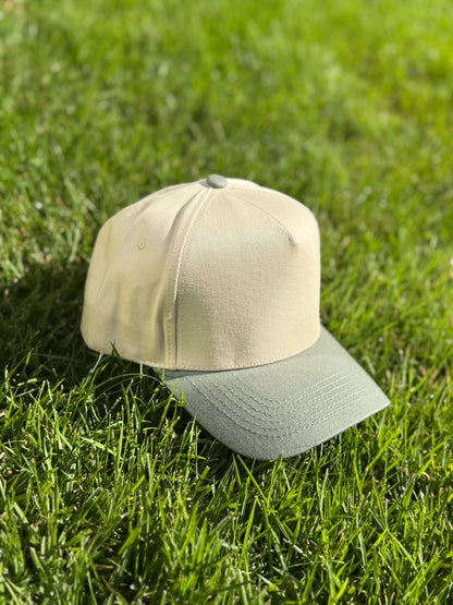 5-Panel Canvas Trucker Hat Blanks