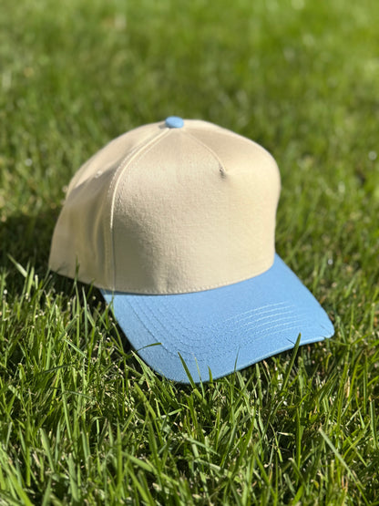 5-Panel Canvas Trucker Hat Blanks
