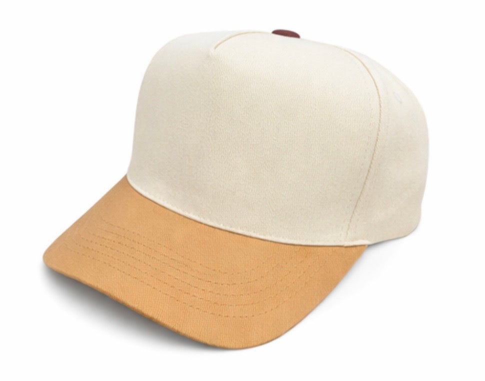 5-Panel Canvas Trucker Hat Blanks